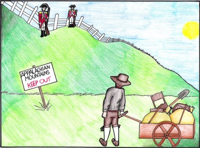 King George Signs Proclamation of 1763