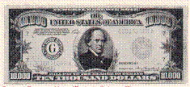 $10,000 Federal Reserve Note 1934
