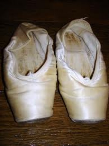 The First Pointe Shoe