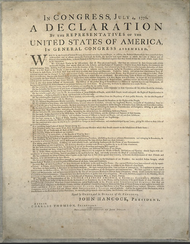 Declaration Approved