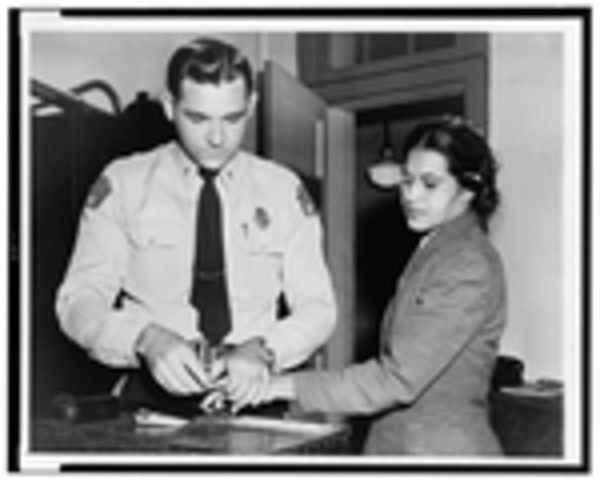 Rosa Parks was arrested