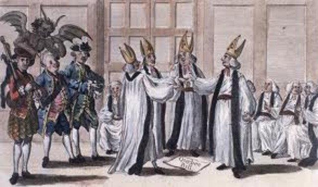 Quebec Act, one of the "Intolerable Acts"