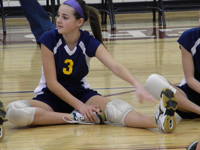 made my first volleyball team