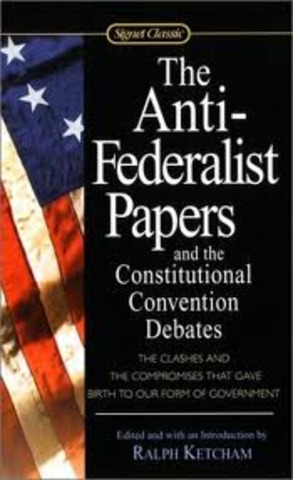 Anti-Federalist Articles appear