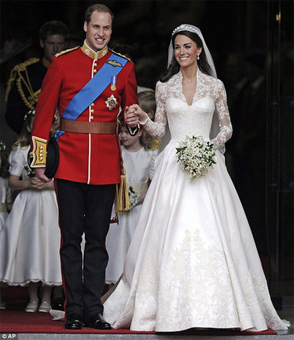 Kate Middleton marries Prince William