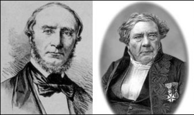 Daniel Colladon y Jacques Babinet