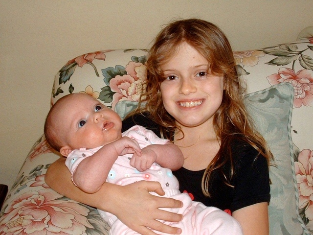 My 1st Time Meeting My Baby Sister Jordan
