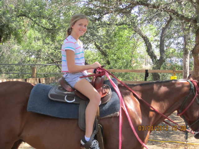 Me Riding a Horse