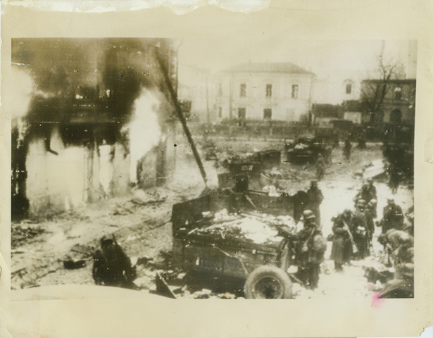 News of Germany nearing defeat