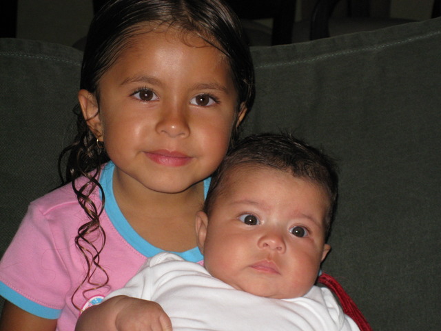 My baby sister was born