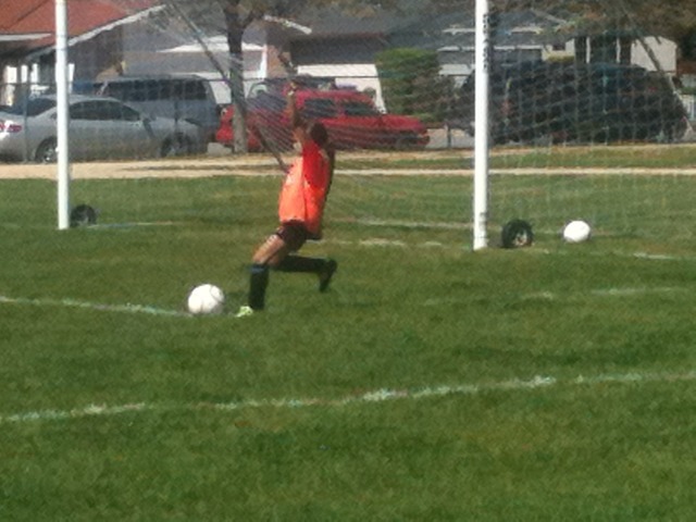 Joined a competitive soccer team