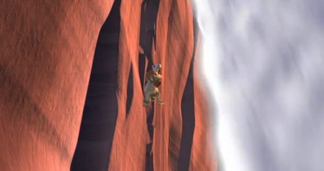 Sid tries to return the baby back to his parents