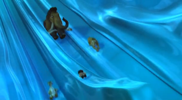 The rest of the pack goes and chases after him