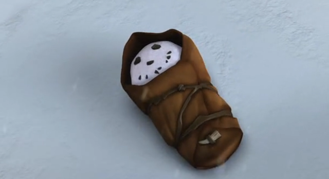 The sabres find out that the "baby" is a decoy