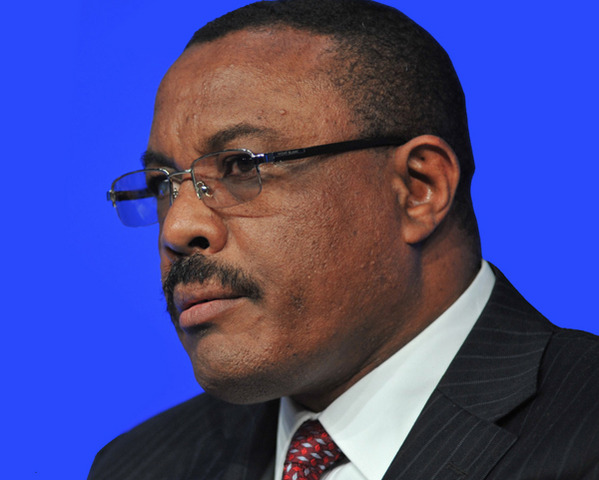 Hailemariam Desalegn is sworn in as Prime Minister