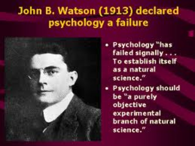JOHN B. WATSON