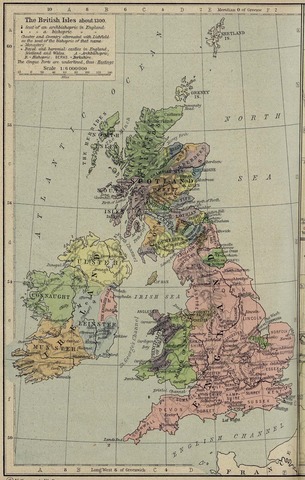 Celts settle in the British Isles