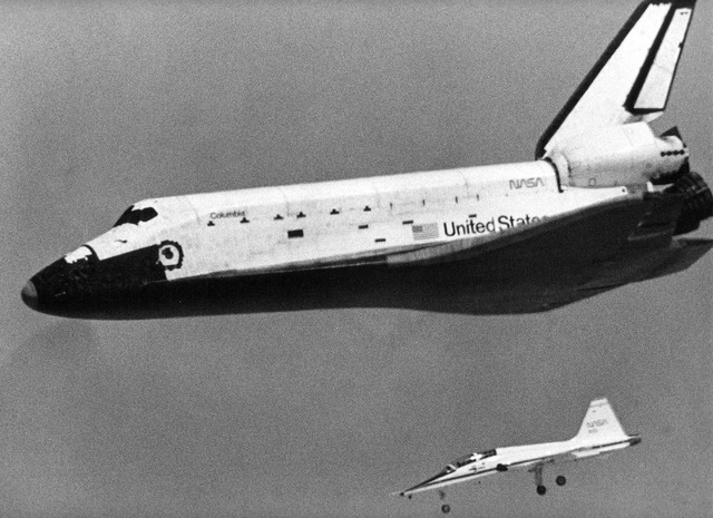 US space shuttle Columbia crashed