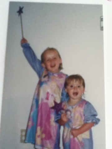 My sister Georgina was born.