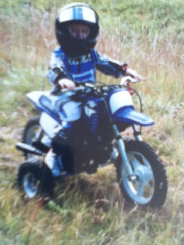 Rode a motorcyle for the first time