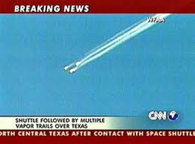 Columbia Breaks on Re-entry