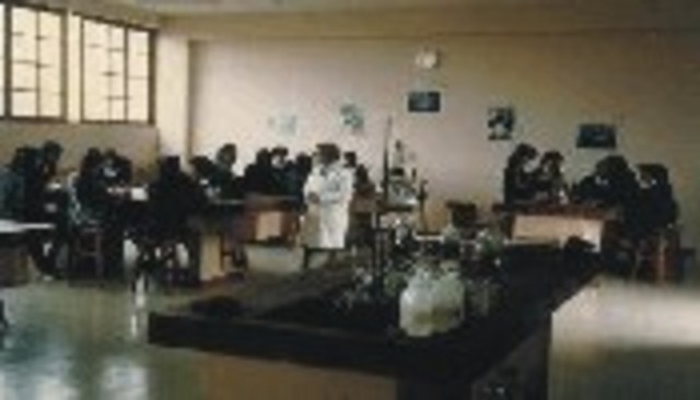 Inauguración del tercer piso de el pabellón de secundaria.