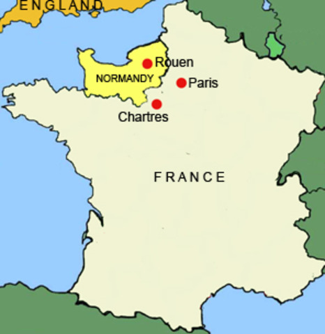 Claude Monet Studies Art in Normandy