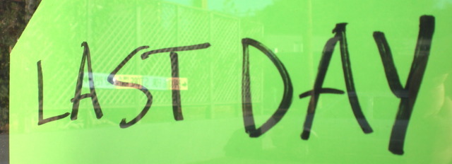 Final day of grade 7