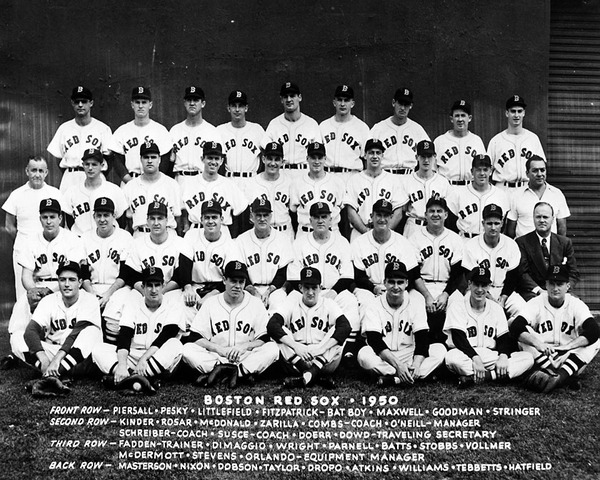 125,000 contract to player of Boston Red Sox