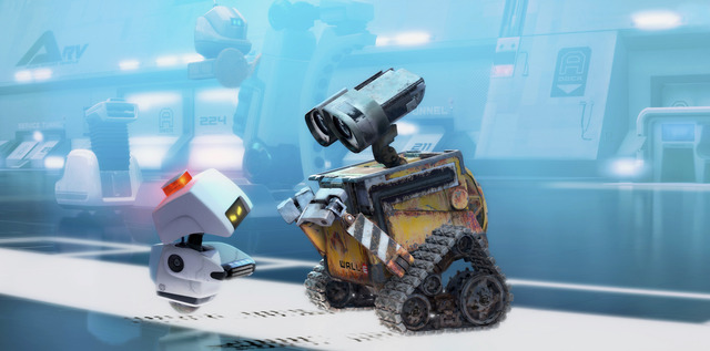 WALL-E enters Axiom