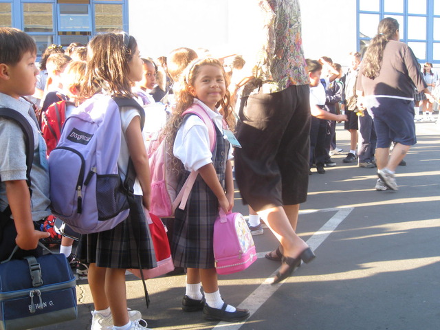 First day of school (Kindergarten)