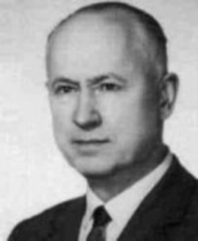 Karol Borsuk and Stanislaw Ulam present the Borsuk-Ulam antipodal-point theorem