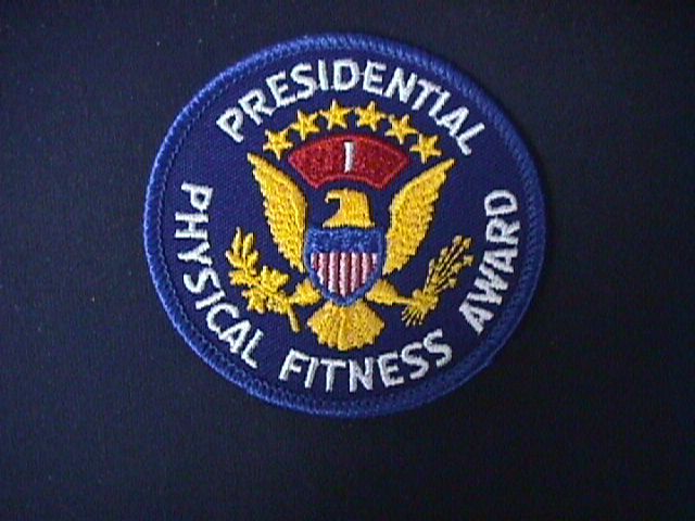 President's Physical Fitness Patch