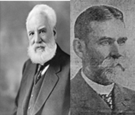 Alexander Graham Bell y Tainter Sumner