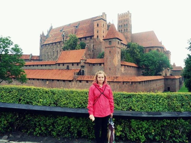 I went to Malbork castle