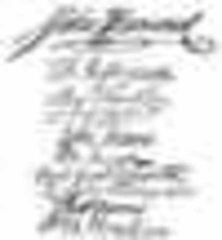 The Declaration of Independence is signed