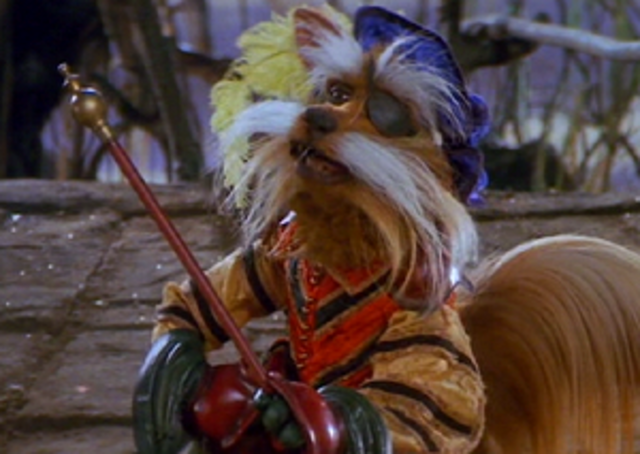 The party encounters Sir Didymus