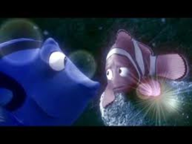 Marlin laves Dory, and Marlin starts to go home.