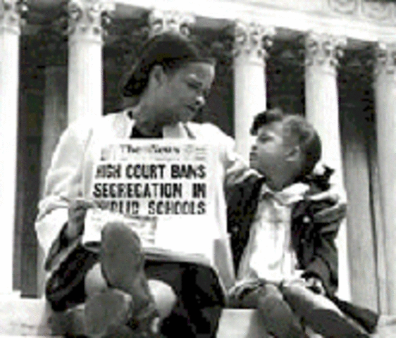 Brown vs. Board of Education of Topeka Supreme Court decision