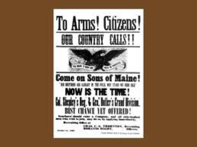 Lincoln calls for troops