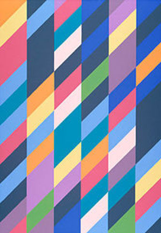 "shadow play"- bridget riley