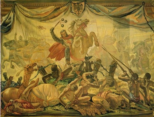 Reconquista del idioma 722 dc