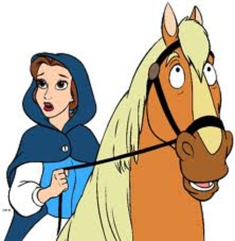 Belle looks for her dad.