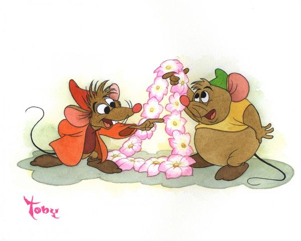 Guz and Jaq make accesories using what the sisiters threw away.