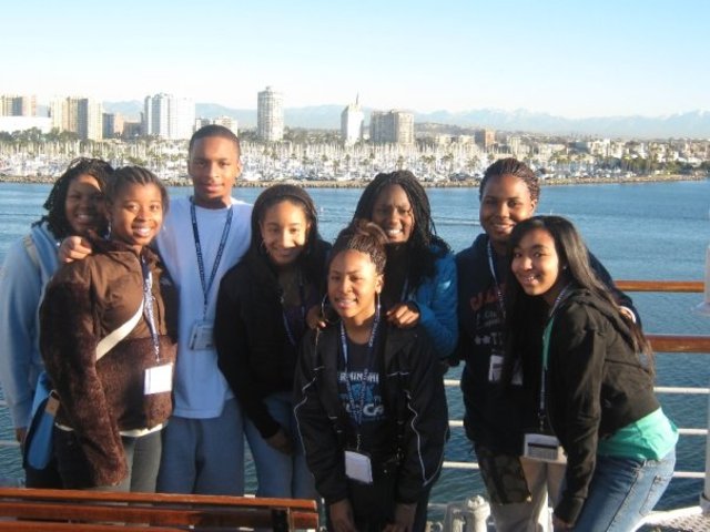 Marched in Pasadena Tournament of Roses Parade