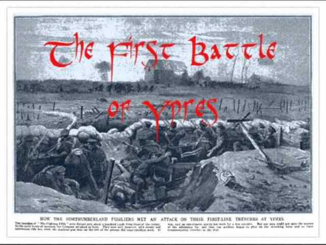The First Battle Of Ypres