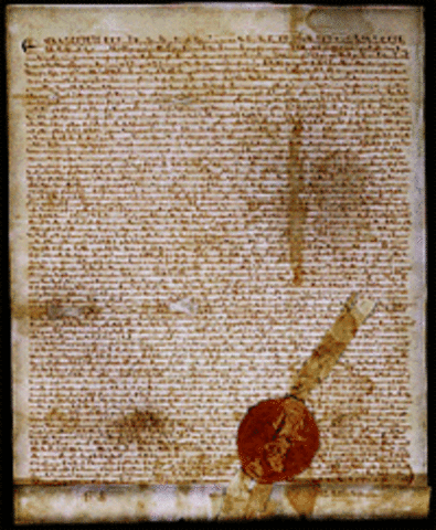 Magna Carta signed