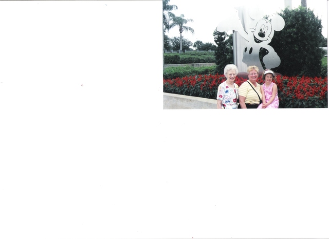 Trip to Walt Disney World with Great Grandma Hardt