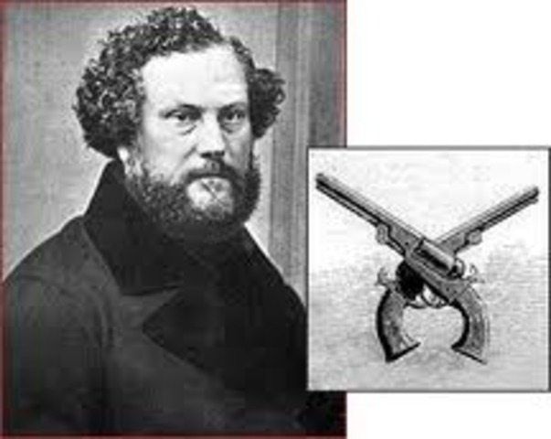Samuel Colt Invents revolver