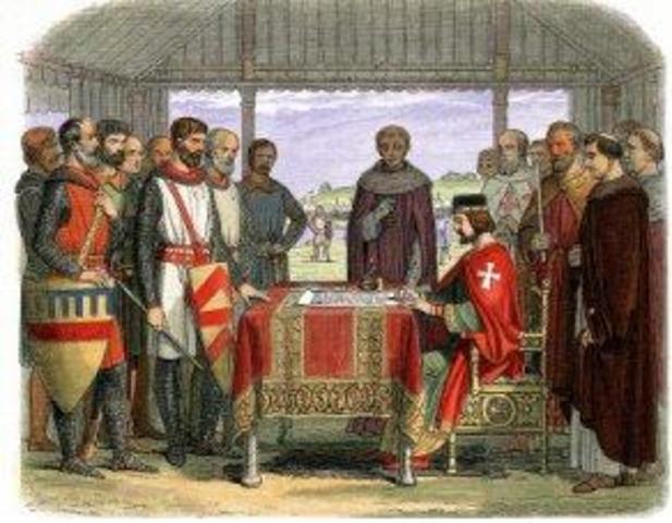 Magna Carta Signed